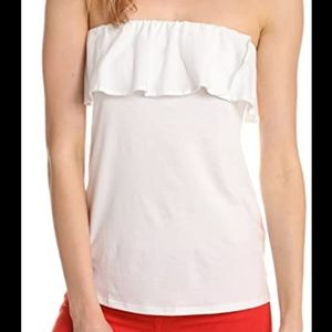 Lilly Pulitzer M white Wakely tube top NWT